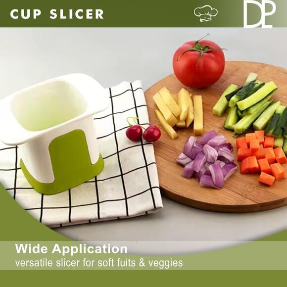 Chopper Vegetable Cutter Cup, Food Slicers for the Kitchen - Picture 2 of 6